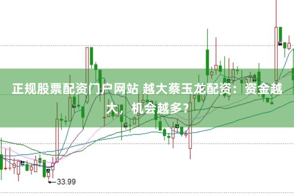 正规股票配资门户网站 越大蔡玉龙配资:资金越大,机会越多?