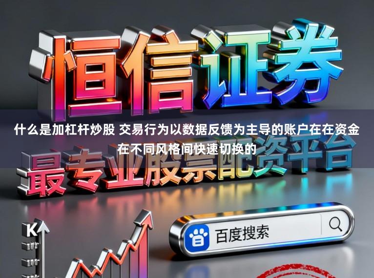 什么是加杠杆炒股 交易行为以数据反馈为主导的账户在在资金在不同风格间快速切换的