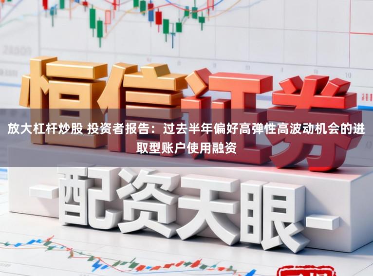 放大杠杆炒股 投资者报告:过去半年偏好高弹性高波动机会的进取型账户使用融资