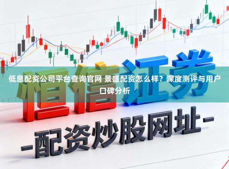 低息配资公司平台查询官网 景盛配资怎么样？深度测评与用户口碑分析